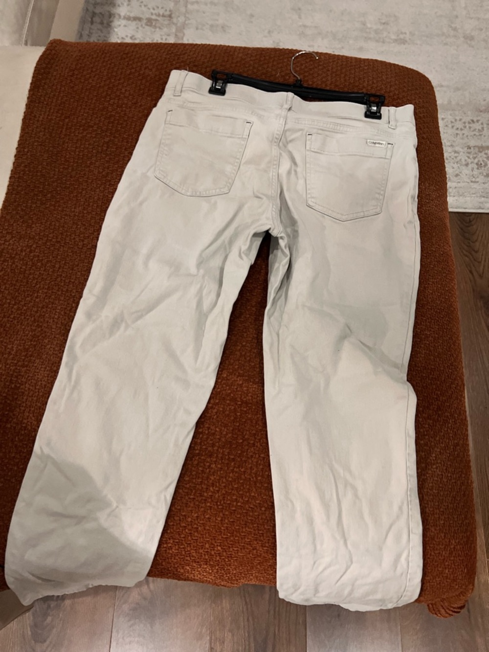 Calvin Klein Men's Light Beige Chinos